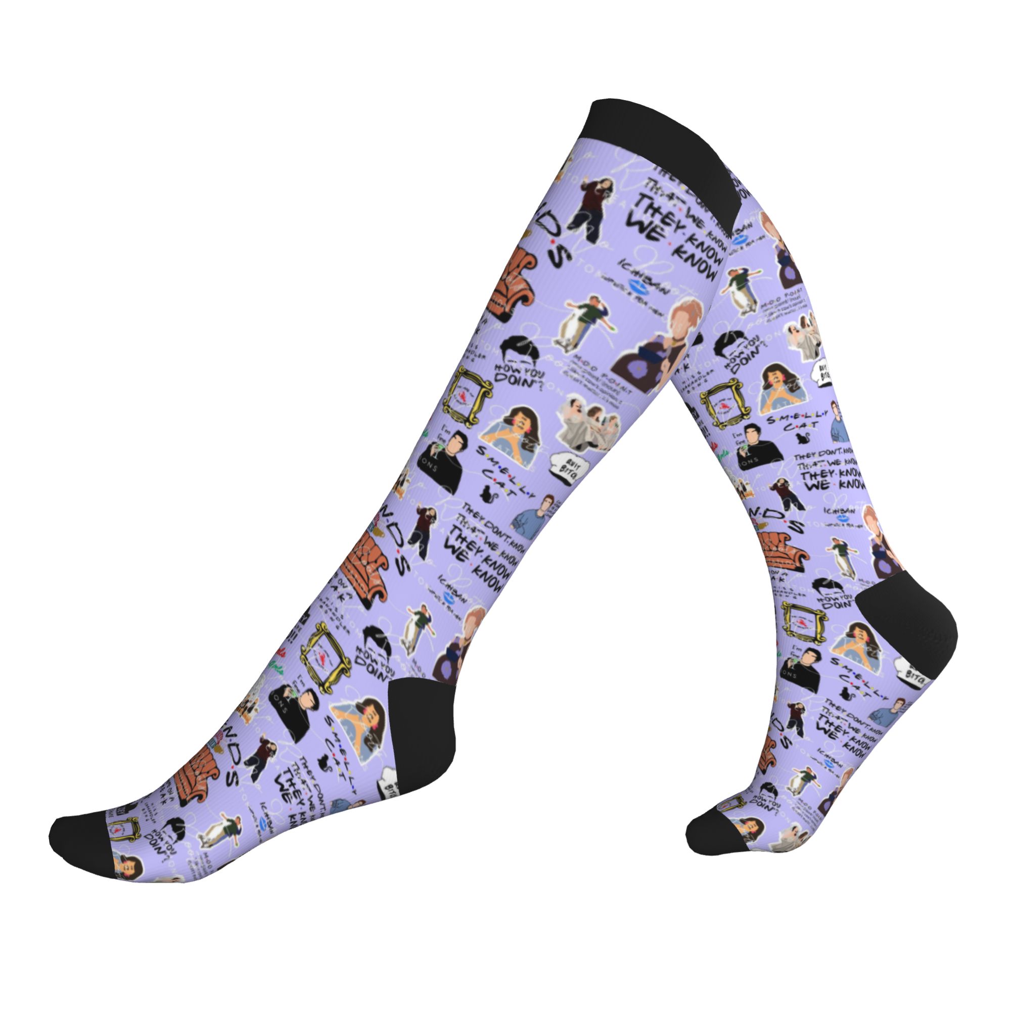 No Show Sock Women - Friends Classic TV Show Herren Damen