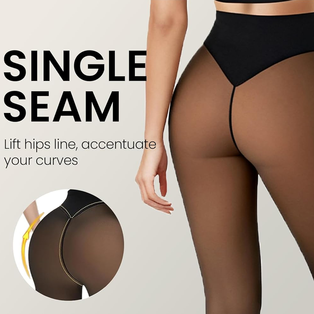 Einnähtige, mit Fleece gefütte – Tights Pantyhose Sheer Bewertung und Preis