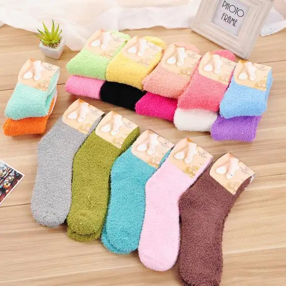 1 Paar süße Nerz-Samt-Socken f – Thermal Sock Winter Bewertung und Preis