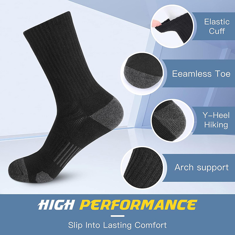 5 Paar Herren-Sportsocken, Lau – Athletic Sock Cushion Bewertung und Preis