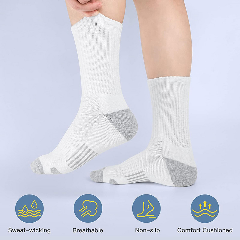 5 Paar Herren-Sportsocken, Lau – Athletic Sock Cushion Bewertung und Preis