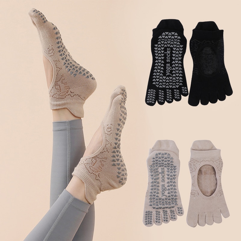 Frauen Yoga Zehen socken hochw – Grip Sock Yoga Bewertung und Preis