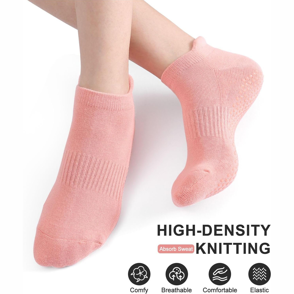 6 Paar Yoga Socken für Frauen  – Grip Sock Yoga Bewertung und Preis