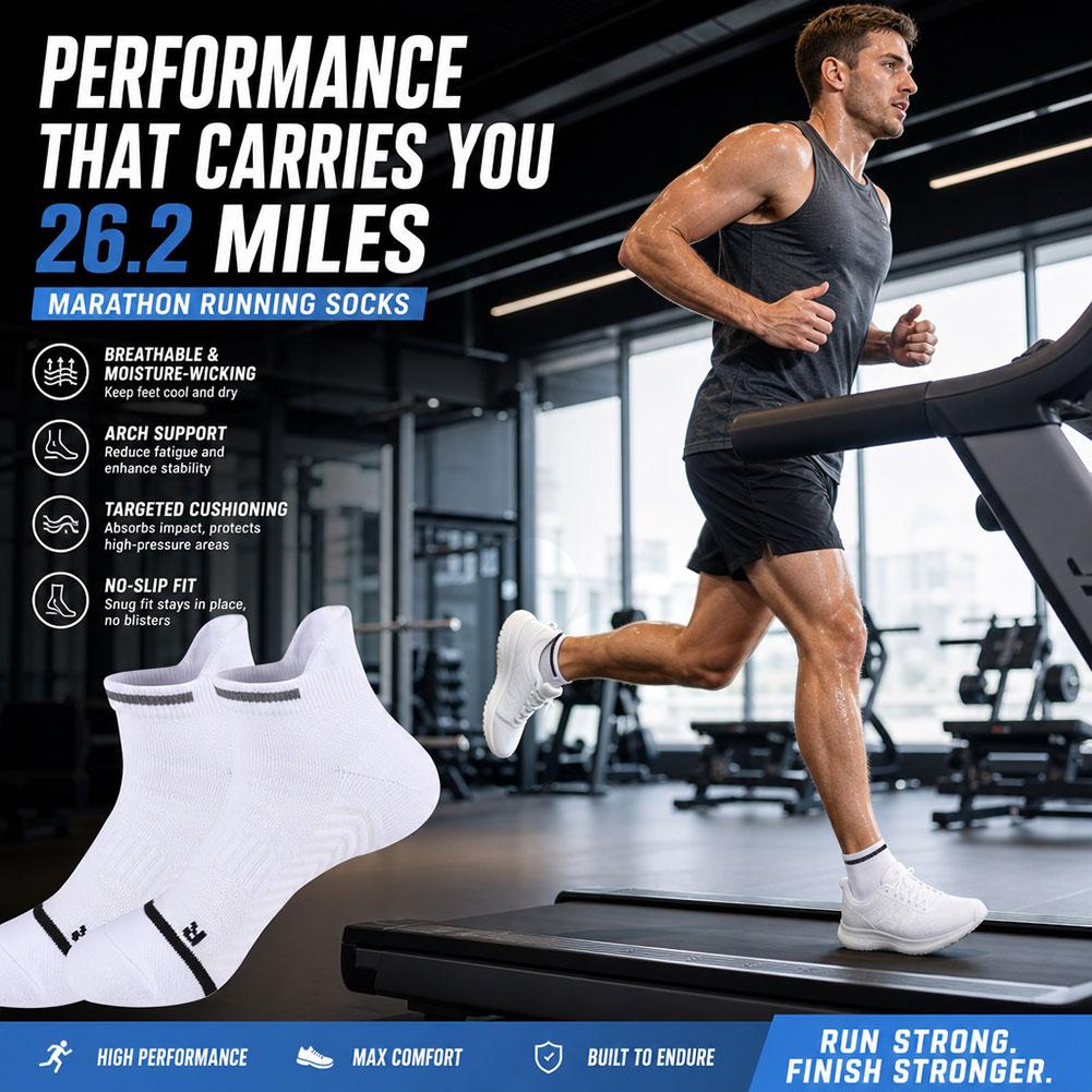Professionelle Marathon-Laufso – Athletic Sock Cushion Bewertung und Preis